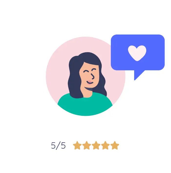 Illustration pictogramme personne témoignage client avis