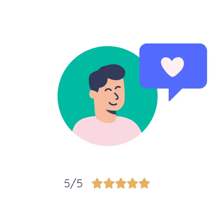 Illustration pictogramme personne témoignage client avis