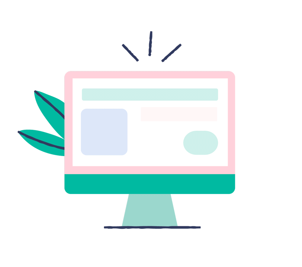 Gif animé ordinateur design graphique